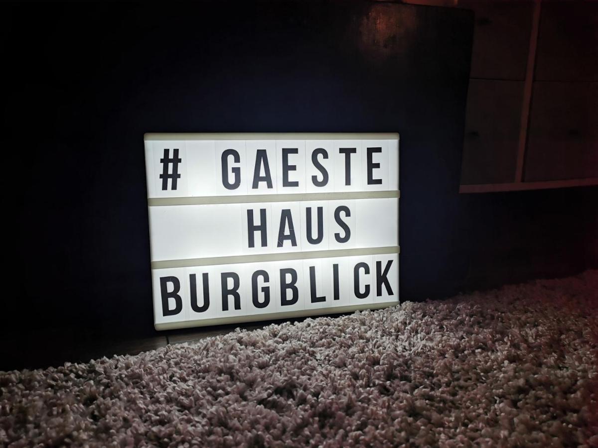 Gaestehaus Burgblick Neustadt-Glewe Exterior foto